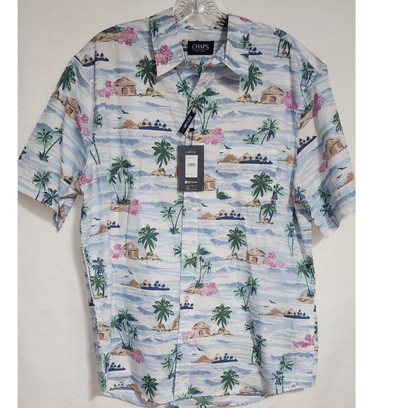 Hawaiian shirt large men chaps - Picture 1 of 10